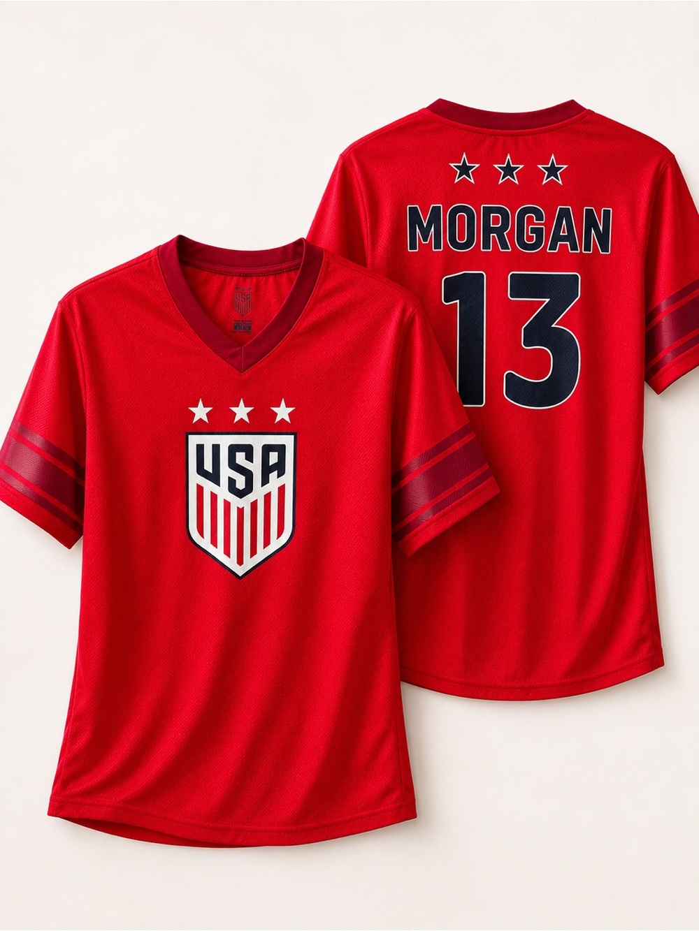 USA Soccer Alex Morgan #13 Jersey Tee ❤️🇺🇸 women’s sz large